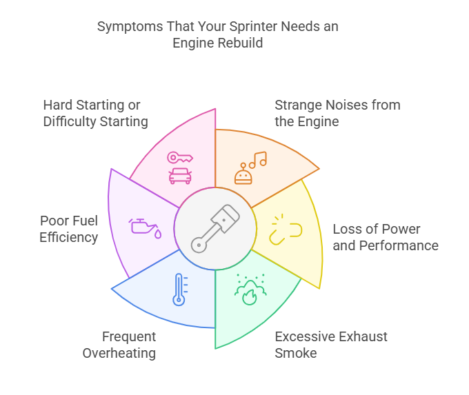 Symptoms That Your Sprinter Needs an Engine Rebuild